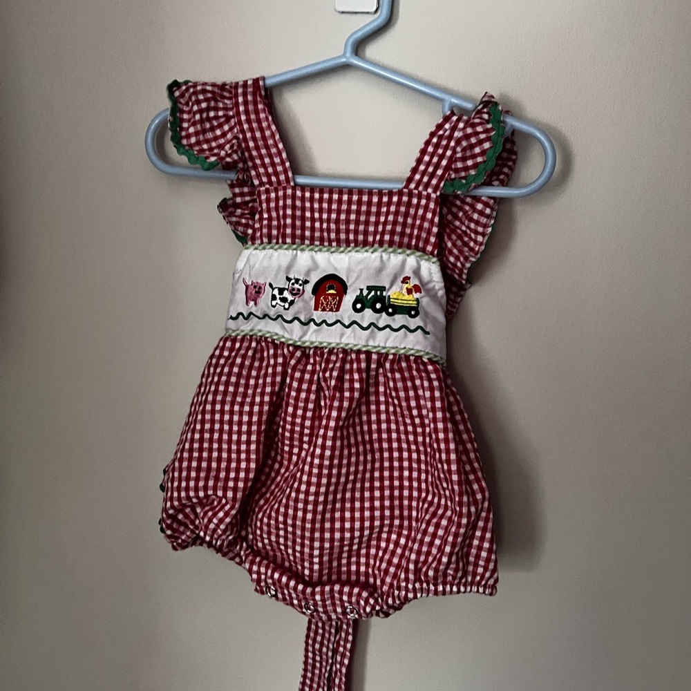 Farm one piece smock